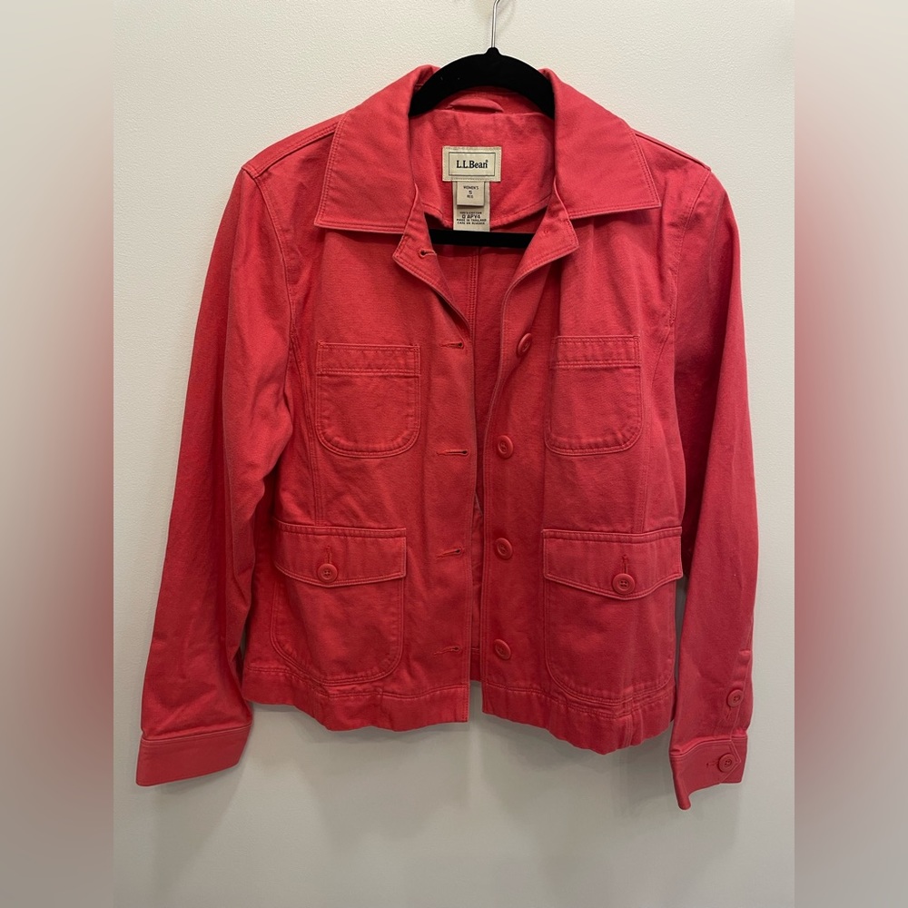 L.L. Bean Sz. S 100% Cotton Jacket